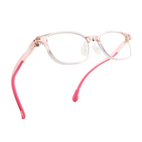 Cora kids prescription glasses in Pink, product view 3