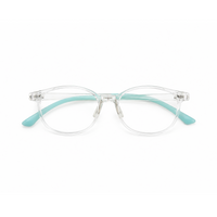 Eden kids prescription glasses in Clear, front view