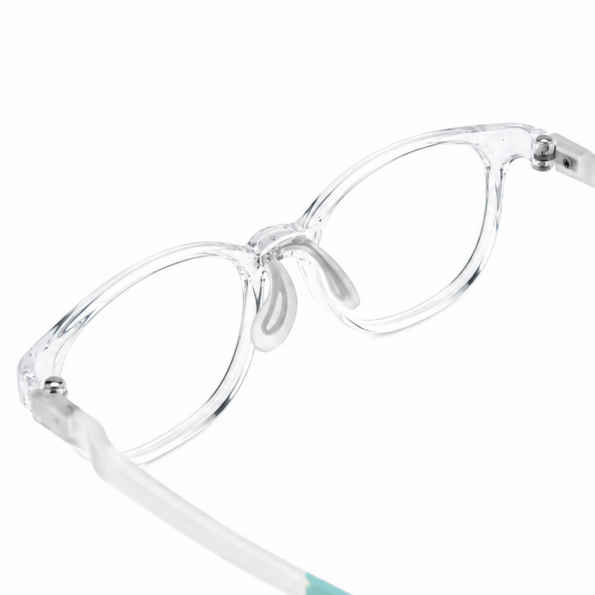 Eden kids prescription glasses in Clear, product view 7