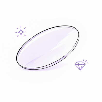 High-index lens
